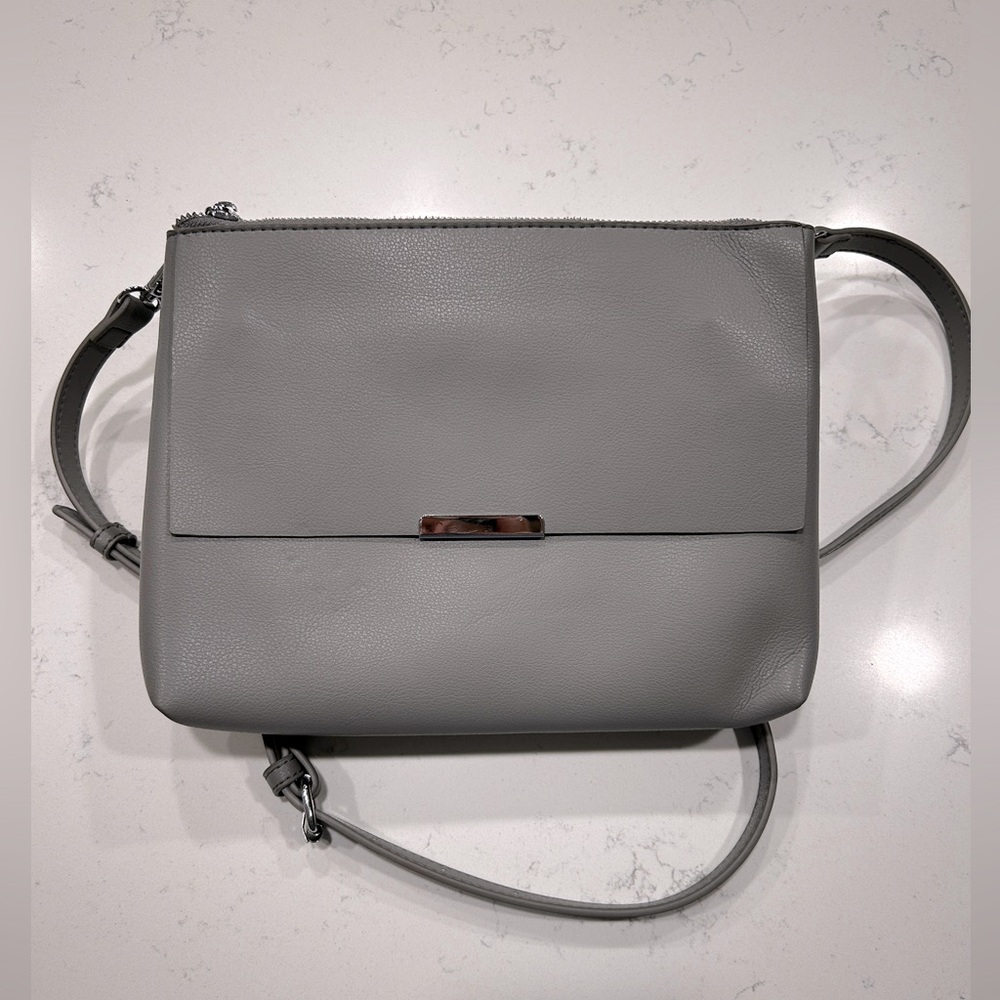Miztique Grey Shoulder Purse